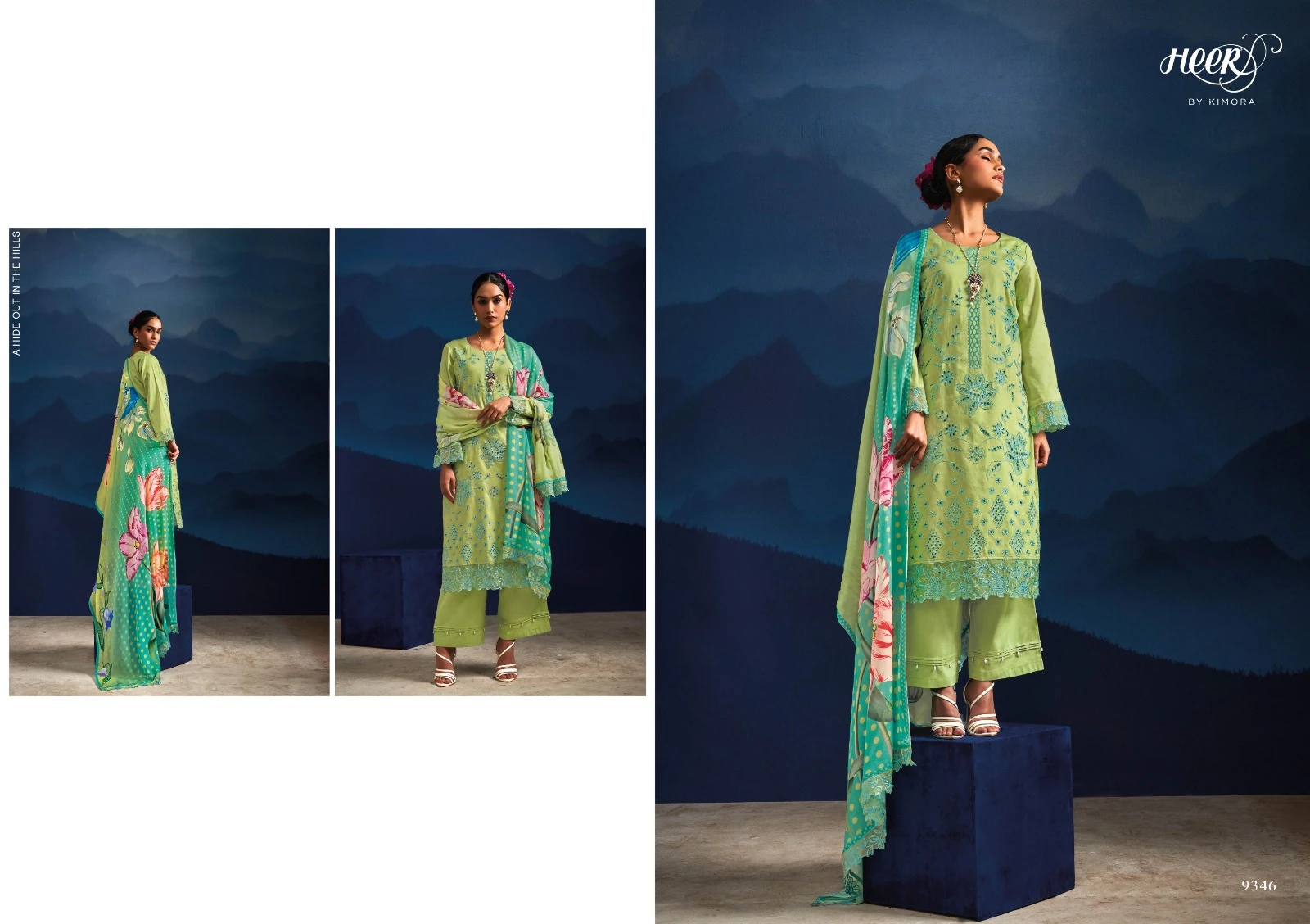 Kimora Vaadi Vol 178 Pure Cotton Satin Wholesale Fancy Salwar Suit Catalog — Wholesale Salwar Suits, Kimora wholesale from Surat - Gallery Image 2
